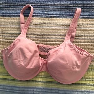 Bali Women's Comfort-U Underwire Bra - Supportive Fit, Floral Embroidery, Sizes Up To 50DDD